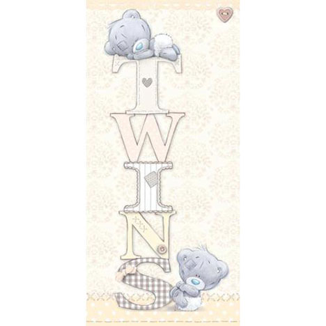 Twins Me to You Bear Baby Card £1.89